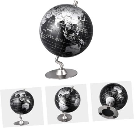 ibasenice Delicate Globe Desktop Weltkugel Mit Stand Vintage Erdkunde Für Unterricht Und Dekoration Für Schüler Lehrreiches Lernspielzeug Für Zuhause Und Büro
