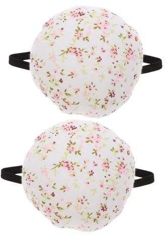PLAFOPE Nadelkissen Mit Blumenmuster Handgefertigt Nähkissen Mit Armband Zum Nähen Quilten Basteln