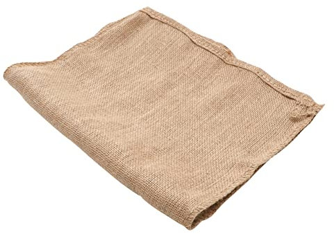 BESPORTBLE 1Pc Multi Functional Burlap Potato Sack Durable Jute Bag for Races and Vegetable Storage