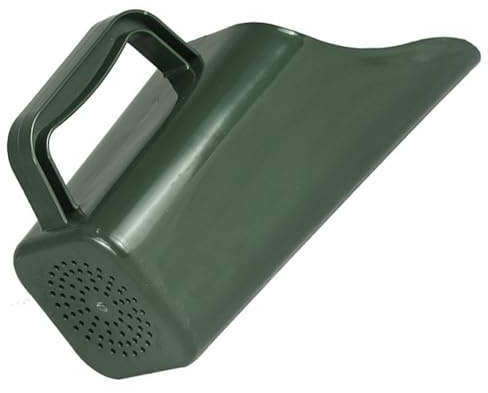 Dorccsi Pala de jardín Cuadrada con Mango cómodo, Fondo Plano con Orificio Fino, Ligera, Multiusos, de plástico, Ideal para jardinería, acuarios y jardinería pequeña.