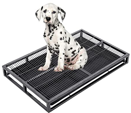 Klos - und hundeklos. Outdoor-Trainingstablett mit Schublade, Halter for Welpentrainer-Pads, for die Stubenreinheit von Hunden, zur Befestigung an der Kiste