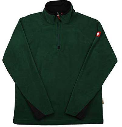 Engelbert Strauss Troyer Dryplexx Micro Pull en polaire pour homme, vert, XL