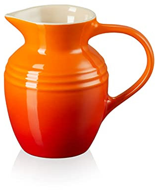 Le Creuset Jarra pequeña de cerámica de gres, 600 ml, 550 g, Volcanico, 80903060900005
