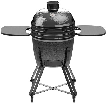 Barbecook Barbecue kamado Kamal 53 in Ceramica, Nero, Grande, 131x78x115,5 cm