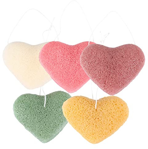 POPETPOP 10stücke Teiliges Gesichtsreinigungsschwämmen Sanfte Peeling- Gründlichen Hautreinigung Für Make-up-entfernung Und Tägliche Pflege Farben Wiederverwendbar Und Handlich Für