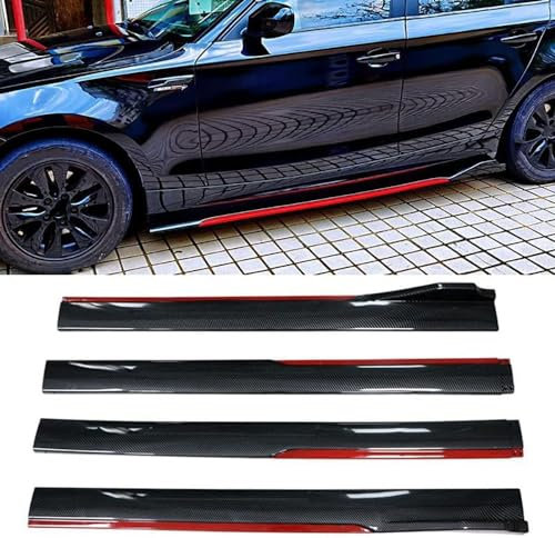 AMAIR Auto Trittbretter Seitenschweller für BMW 4 Series 5 Series F32 G22 F36 F33 G23 G26 E60 F10 G30 F07 F11,Auto Seitenschürze Seitenrock Flügel Diffusor Autoteile