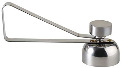 Apriuova in Acciaio Inossidabile, Taglierina per Copriuova in Acciaio Inossidabile, Apriuova, Taglierina per Gusci D'uovo in Metallo per Uova Sode Crude/morbide con Apriuovo su (A)