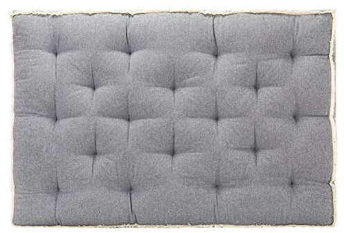 ShGaxin Palettensofa-Kissen, Palettenkissen, Paletten Polster, Pallettensitzkissen, Outdoor Kissen, Polster Palettenmöbel, Paletten Sitzkissen, Anthrazit 120x80x10 cm