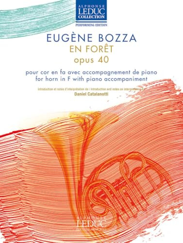 En Forêt opus 40. Horn mit Begleitung. Buch und Einzelstimme(n)