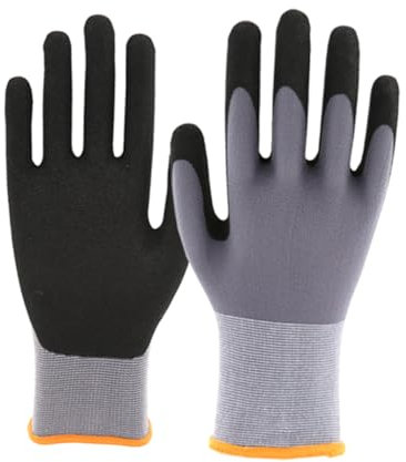 OFFSCH 1paar Wasserdichte Schnittfeste Handschuhe Für Gartenarbeit Anti-rutsch Arbeitshandschuhe Zufällige Farbe Schützen Sie Ihre Hände Beim Schneiden Und Arbeiten Im Freien