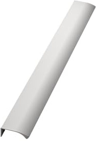 Furnipart TCO EDGE STRAIGHT Griff - Schrank Türgriff - Hinterschraubgriff, Versteckter Türgriff, Kantengriff Flach - Schrankgriffe, Küchengriffe - Länge 350mm, Abstand 320mm - Weiß Matt