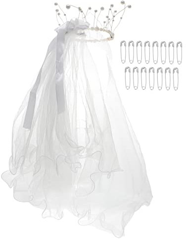 GALPADA Elegant Bridal Veil Mit Lichtern Glänzender Hochzeits Schleier Für Braut Für Hochzeiten Abendveranstaltungen Und Partys Einzigartiges Haaraccessoire Für Besondere Anlässe