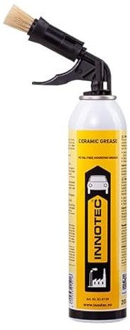 Innotec Keramikpaste Ceramic Grease - Keramikfett - Montagepaste mit hoher Druck- und Temperaturbeständigkeit - Bremsen Service Paste - Hochbelastbareer Dauerschmierstoff mit Rostschutzeffekt