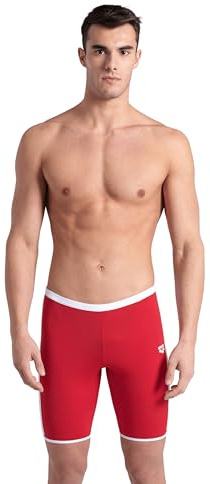 ARENA MaxLife Herren-Badehose Icons, einfarbig, athletische Bademode, professionelles Training, Knielang, Sport-Badeanzug