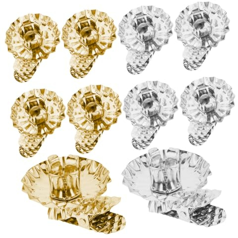 GETAJGHSD 20stücke Teiliges Metallkerzenhalter Clips Für Weihnachtsbaum Und Tischdekoration Vintage Kerzenständer Mit Stabilen Klemmen Und Wiederverwendbar Schützt Möbel Vor Wachs