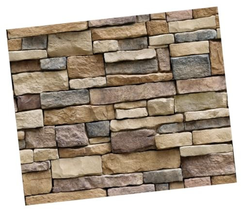 Lurrose Pared Ladrillo Autoadhesivo Pegatinas De Piedra Para Decoración Hogar Sala Estar Dormitorio