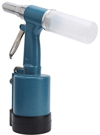 Hyuduo Remachadora de Aire, Aluminio de Aviación, Herramienta Neumática de Grado Industrial para Remaches de Acero y Aluminio con de 18 Mm para Remachado Profesional (Estilo de la UE)
