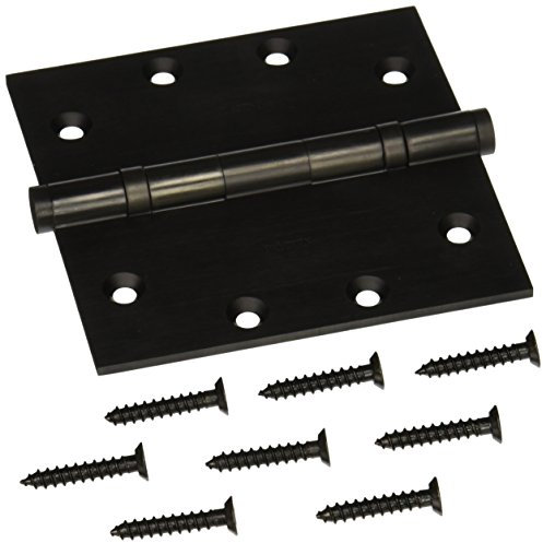 Baldwin 1046102I Square Ball Bearing Mortise Hinge, Oil Rubbed Bronze by Baldwin