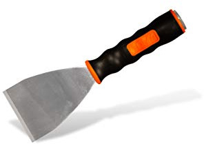 EDMA - Couteau Riflard 8 cm - à Frapper et Perchable - Lame en Inox - Manche Bi-Matière avec Tête en Métal - 164555 - Outil Multifonction de Qualité pour Professionnel et Particulier