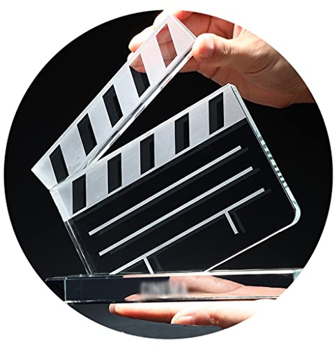 Pokale, Medaillen Auszeichnungen Die Trophäe Des Besten Filmregisseur-Schauspieler-Drama-Wettbewerbs Preisverleihung Des Film- Und Fernsehprogrammwettbewerbs Kristalltrophäe Basis Kann Graviert Werden
