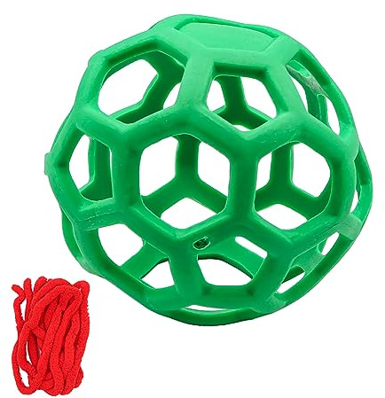 Alnicov Horse Treat Ball Hay Feeder Toy for Hanging Food Toy for Stable Stress Relief