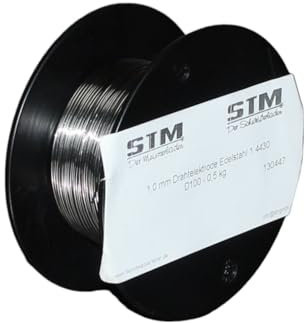 Edelstahl Schweißdraht VA STM Der Meisterladen V4A 316L 1.4430 1,0mm D100 0,5kg