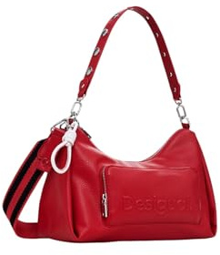 Desigual Women's Accessories PU Hand Bag, RED