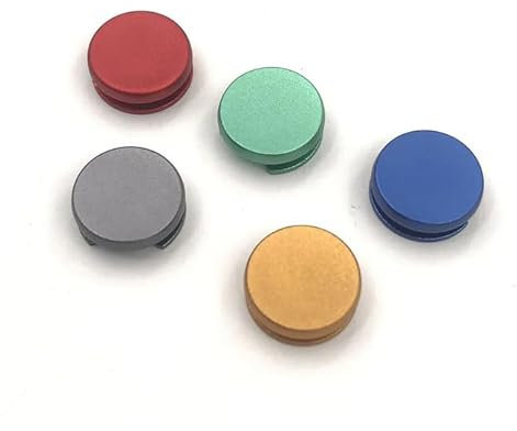 Analog Metal Joystick Cap Metal Button for 2DS /3DS /3DS LL XL/New 3DS /New 3DS XL LL (Metal Blue)