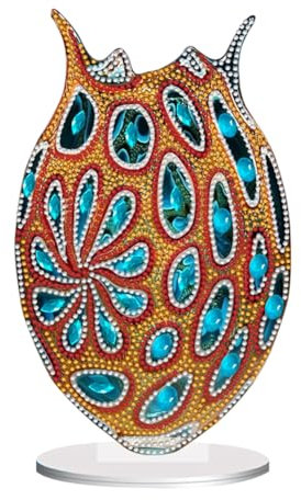 Generisch Diamond Painting Tischdeko Weihnachtsdeko,5D Diamant Painting ästhetische Blumen Tischdeko,Weihnachten Tisch Deko,Christmas Decorations Ornamente,Winter Weihnachtsfeier Geschenk-#2
