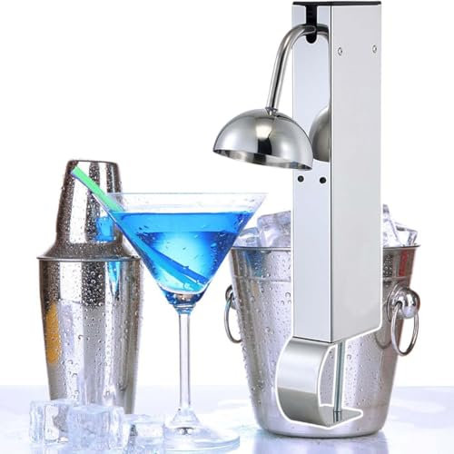Glass Chiller, Instant CO2 Glass Froster Cooler Freezer, 6-8 Seconds/Cup, Glass Cup Cooler for Beer Dispenser, for Cocktail, Beer, Mixed Drinks, Wine, Beverage Drink in Bars Nightclubs