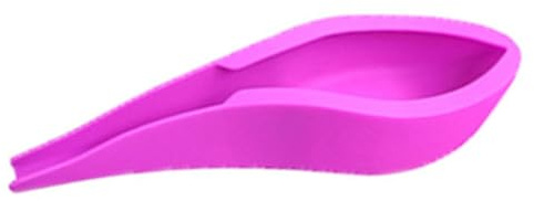 equlup Urinoir pour Les Femmes, Coffre à urilation Portable Pan de lit en Silicone avec Un Sac à Sac pour Pipi Entonnoir pour Le Camping de Voyage en Plein air (Rose)