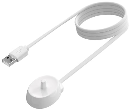 for Oral B Charger, Electric Toothbrush USB Charger for Braun Oral B iO2, iO3, iO4, iO5, iO6, Pro 3 3500, 3000, Pro 2 2500, Pro 1 650, Smart 6000N, Genius X, 8000, Type 3757 Chargers