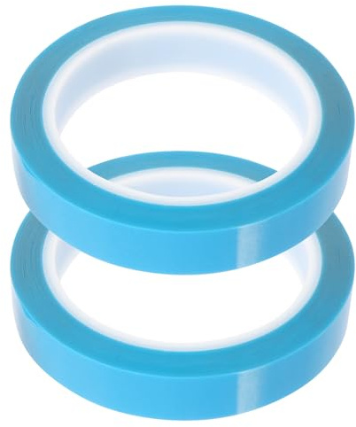 KICHOUSE 2 Rolls Pet Refrigerator Tape 1.8cm X 50m Non-residual Adhesive Fridge Door Sealing Tape for Drawer and Appliance Fixing for Home and Office Use
