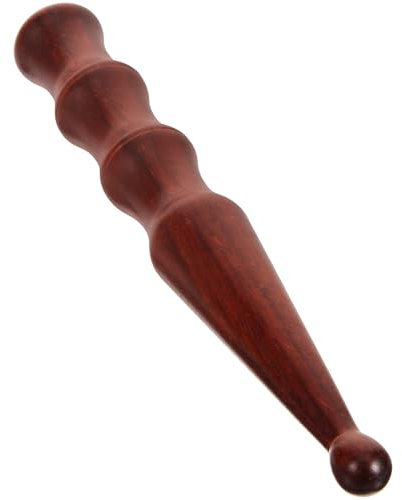 Baluue Bastoncino Massaggio in Legno per Massaggio Muscolare e Riflessologia Bordo Rotondo Strumento Multipurpose e Piedi a Casa