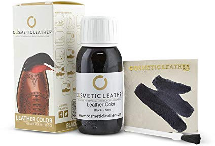 COSMETIC LEATHER PRODOTTI PROFESSIONALI PER LA CURA DELLA PELLE Flüssige Lederfarbe für Lederschuhe, Farbe für Zubehör aus Leder 50 ml