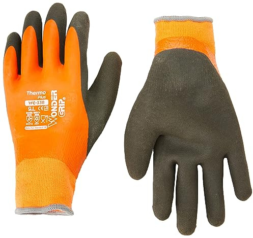 Wonder Grip WG-338 Thermo Plus Waterproof and Cold-resistant Gloves, Size L/09