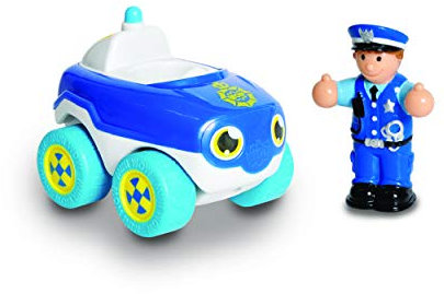 WOW Toys 10407 Police Car Bobby, Blue/Grey/Yellow