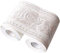 Da Jia Inc, 10,7 x 499,1 cm bordo per carta da parati 3D impermeabile, decorazione autoadesiva rimovibile per cucina, bagno, piastrelle, 10,6 cm x 5 m Rose White