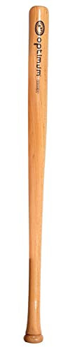 Optimum Premium 32/28 Mazzuola da Baseball in Legno & Alluminio per Adulti & Giovani – Ergonomica, Robusta & Durevole – Ideale per Allenamenti & Partite