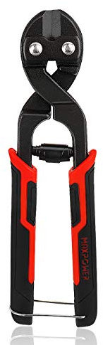 MAXPOWER Tagliabulloni 200mm Tronchesi Mini tagliabulloni da 8 pollici Pinze Vite/Lucchetto/Acciaio inossidabile/Filo/Catena per recinti da giardino