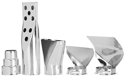 5Pcs Accessori per Ugelli per Pistola Termica Ugelli per Pistola Termica in Acciaio Inossidabile Ugello per Stazione di Saldatura per Pistola Ad Aria Calda per Accessori di Ricambio per Pistola
