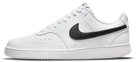 Nike Court Vision Low Next Nature, Zapatillas Mujer, White/Black, 40.5 EU
