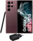 Samsung Galaxy S22 Ultra 5G, Caricatore incluso, Cellulare Smartphone Android senza SIM 128 GB Display 6.8¹ Dynamic AMOLED 2X, 5 Fotocamere, 108MP, Burgundy 2022 (Versione Italiana)