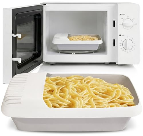 Kitchen Discovery Microwave Pasta Cooker, Ready in 10 Minutes