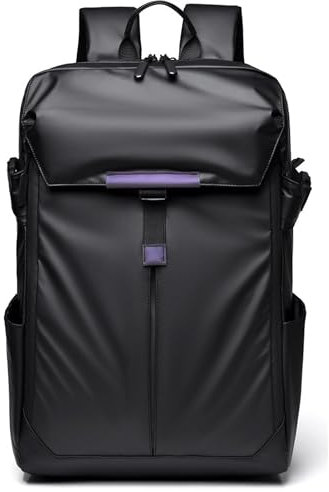 TODREMOU Rucksack Herren Schulrucksack Schwarz Wasserdicht-Schule Tagesrucksack Damen Mit Laptopfach Fahrrad Sport Arbeit School Bag Uni City Gym Unisex