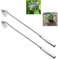 HuaMuDM Premium Acier Manganèse Forgé Désherbeur,Désherbage Jardin 4 Dents,Outil Arrache Mauvaises Herbes,Manuel Outil de Râteau de Désherbage，Outil D' Extraction Désherbeur
