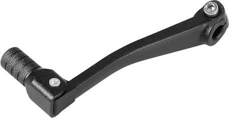 Motoforti Universal Motorcycle Gear Shift Lever, Aluminum Alloy, Black, 1 Pcs
