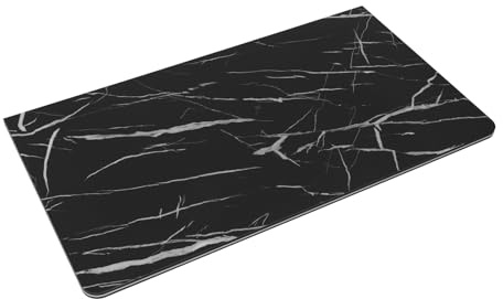 Wandmontierter Klapptisch MDF Wandschreibtisch 16 mm Klapptisch Wandmontage 30 kg Belastbarkeit Wandklapptisch Geeignet für den Einsatz als Esstisch Bürotisch Schreibtisch usw (Schwarz, 90x50 cm)