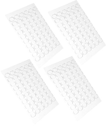 DIYEAH 240 Stück Doppelseitige Klebepunkte Transparent Spurlos Ablösbar Bastelklebepunkte Für Fotos Ballons Poster Dekoration