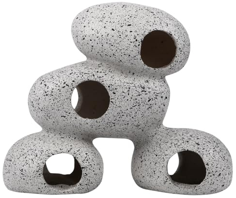 Garneck Aquarium Deko Harz Ornament Mit Fischhöhle – Kreative Landschaftsgestaltung Für Fischschutz Und Ruhe – Aquarium Zubehör 7.09X5.71X2.76In Für Garnelen Und Buntbarsche